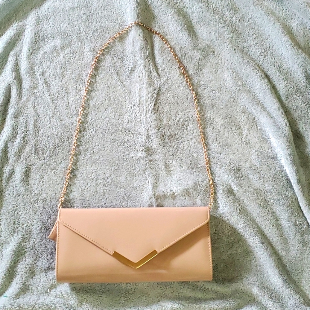 Aldo patent leather shoulder purse